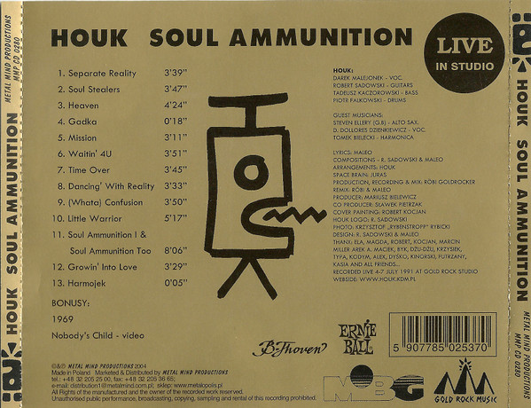 lataa albumi Houk - Soul Ammunition