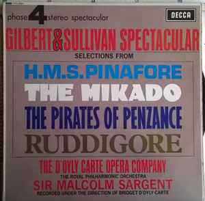 Gilbert & Sullivan - Gilbert & Sullivan Spectacular album cover
