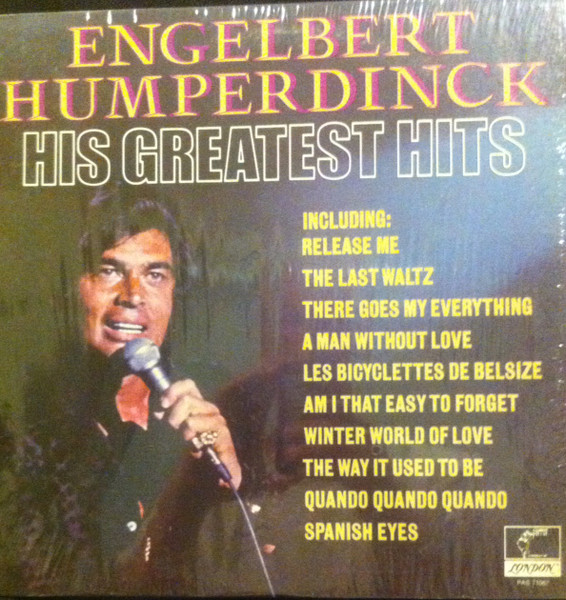 Engelbert Humperdinck - His Greatest Hits | Releases | Discogs