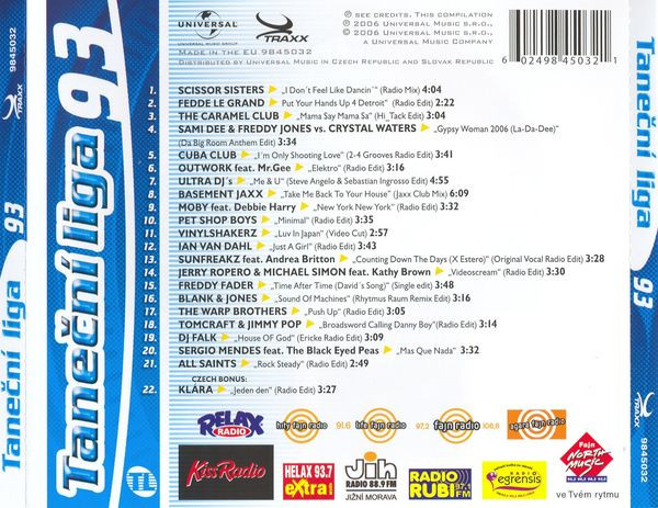 télécharger l'album Various - Taneční Liga 93