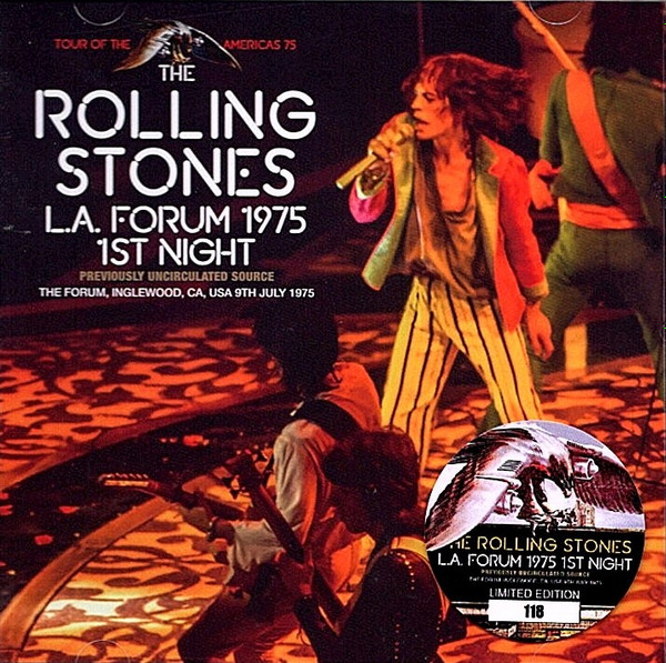 The Rolling Stones – L.A. Forum 1975 1st Night: Previously 
