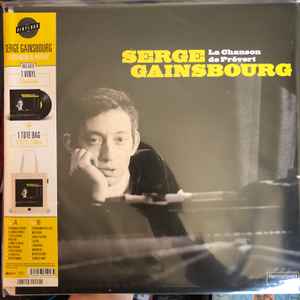 Serge Gainsbourg - La Chanson de PREVERT (LP)