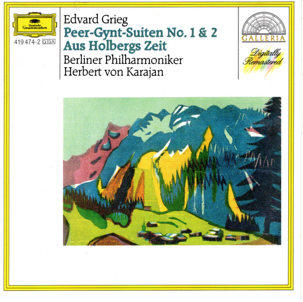 Edvard Grieg - Berliner Philharmoniker, Herbert von Karajan - Peer