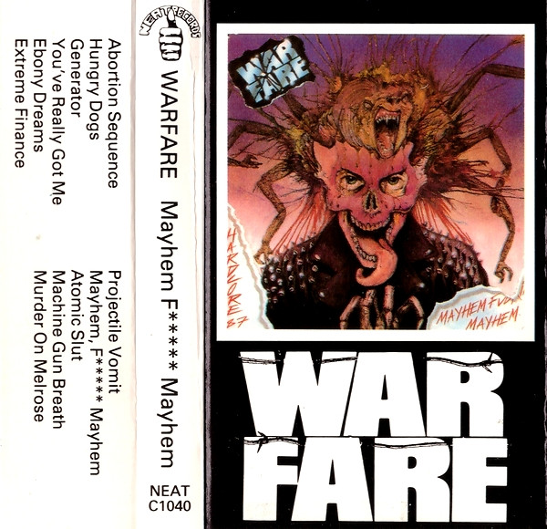 Warfare – Mayhem Fuckin' Mayhem (2019, Purple, Vinyl) - Discogs