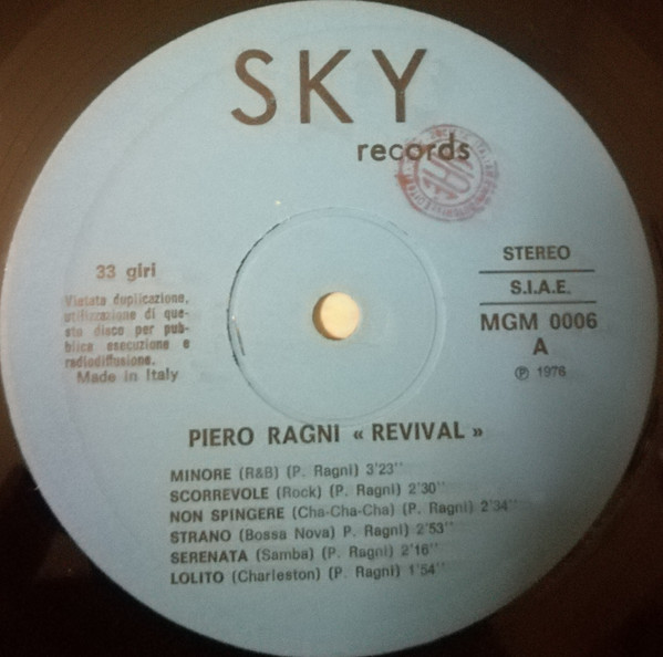 télécharger l'album Piero Ragni - Revival