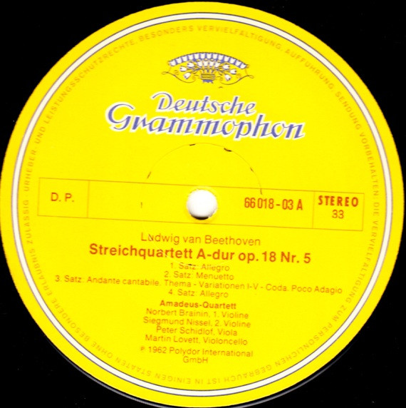baixar álbum Ludwig Van Beethoven, AmadeusQuartett - Beethoven Edition 1977 Streicherquartette Streicherquintett