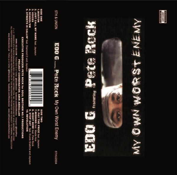 Edo G Featuring Pete Rock – My Own Worst Enemy (2004, Vinyl) - Discogs