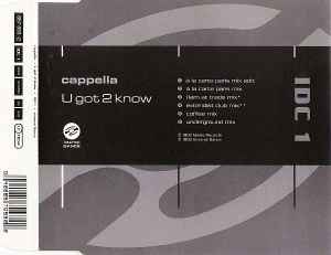 Cappella – Move It Up / Big Beat (1994, CD) - Discogs