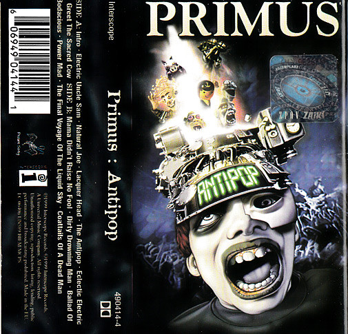Primus – Antipop (1999, Cassette) - Discogs