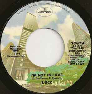 10cc - I'm Not In Love album cover