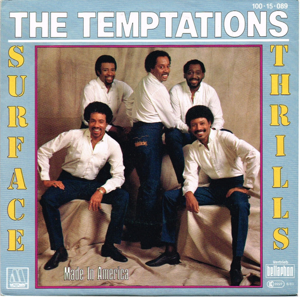 The Temptations – Surface Thrills (1983, Vinyl) - Discogs