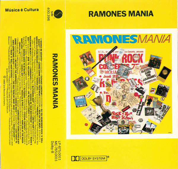 Ramones – Ramones Mania (1988, Cassette) - Discogs