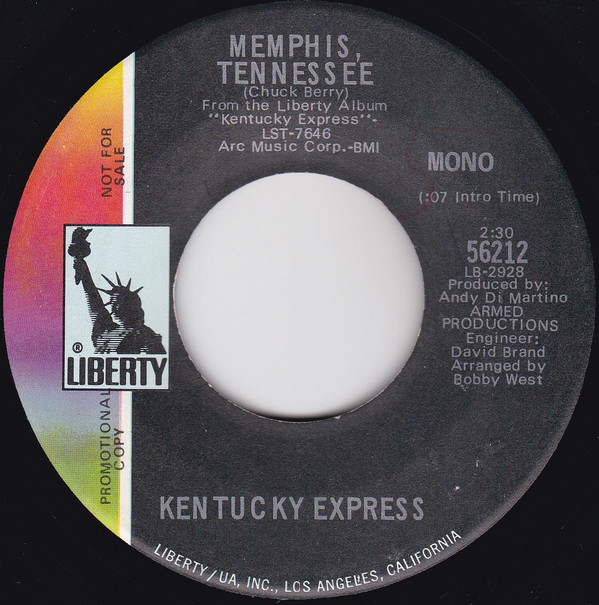 télécharger l'album Kentucky Express - Girl From The Country Memphis Tennessee