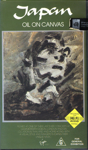 Japan – Oil On Canvas (1983, VHS) - Discogs