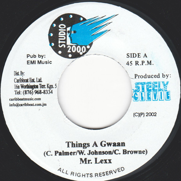Album herunterladen Mr Lexx - Things A Gwaan