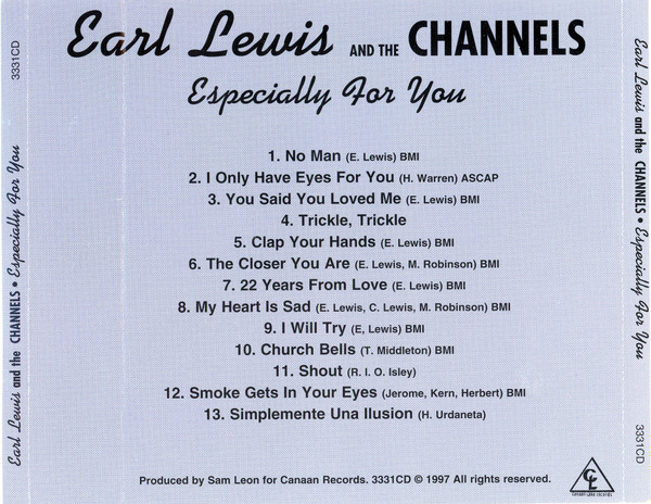 ladda ner album Earl Lewis, The Channels - Especially for You