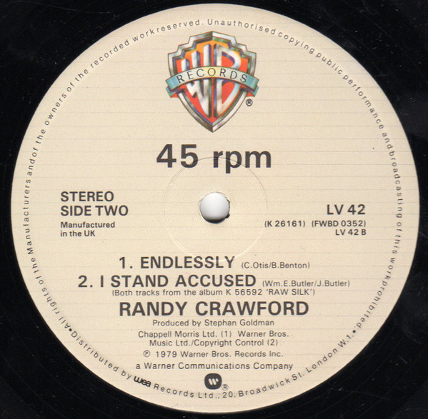 Album herunterladen Randy Crawford - Tender Falls The Rain
