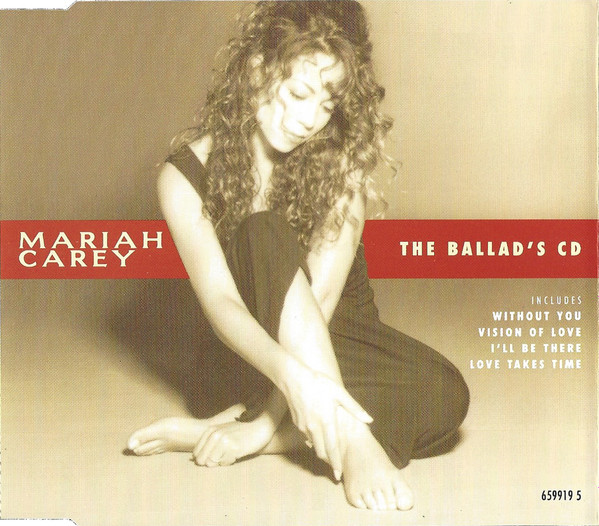 Mariah Carey The Ballads Cd 1994 Cd Discogs 