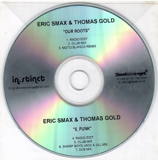 télécharger l'album Eric Smax & Thomas Gold - Our Roots SPunk