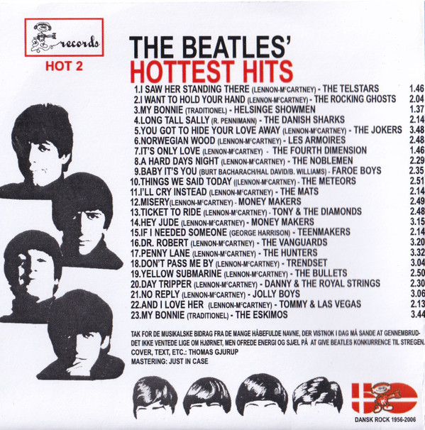 lataa albumi Various - The Beatles Hottest Hits