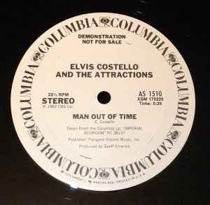 Elvis Costello & The Attractions - Man Out Of Time album cover