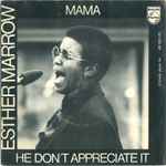 Cover of Mama / He Don't Appreciate It, 1969, Vinyl