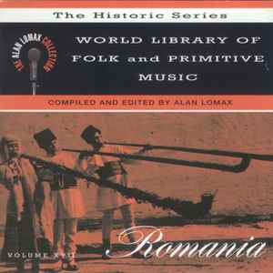 Alan Lomax - World Library of Folk and Primitive Music Romania album cover