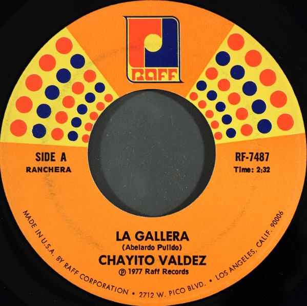 descargar álbum Chayito Valdez - La Gallera