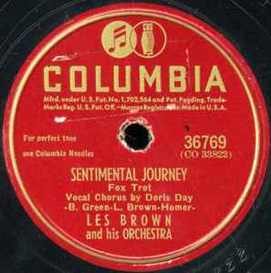 Les Brown And His Orchestra – Sentimental Journey / Twilight Time (1948,  Shellac) - Discogs