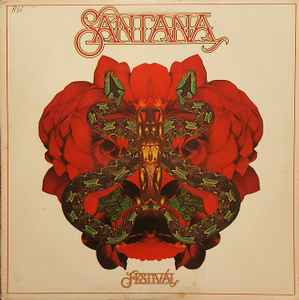 Santana - Festivál album cover