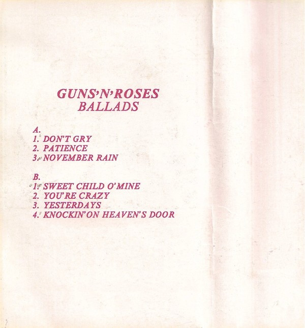 baixar álbum Guns'n'Roses - Ballads