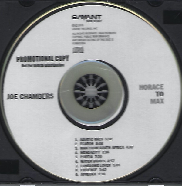 baixar álbum Joe Chambers - Horace To Max