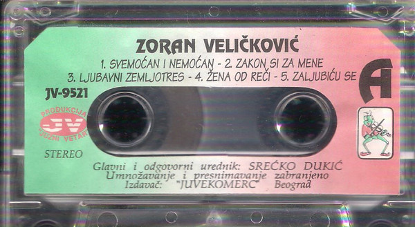 baixar álbum Zoran Veličković Uz Orkestar Novice Nikolića Patala - Svemoćan I Nemoćan