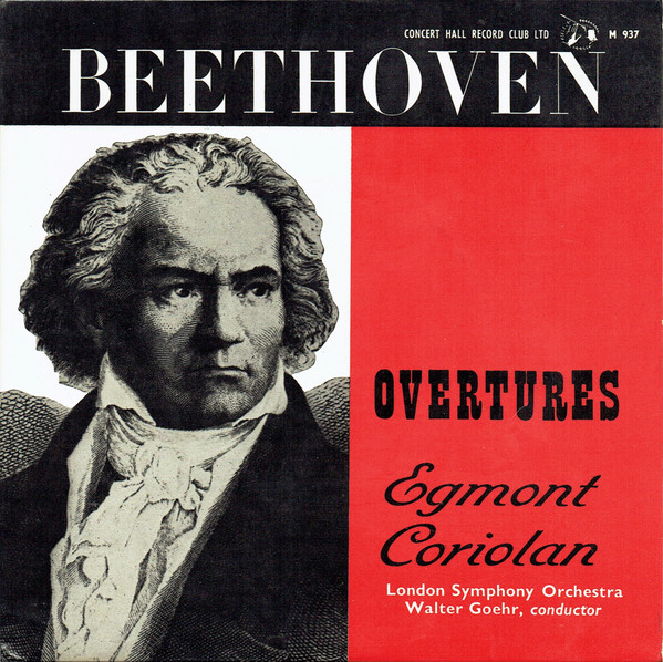 Album herunterladen Beethoven, London Symphony Orchestra, Walter Goehr - Overtures