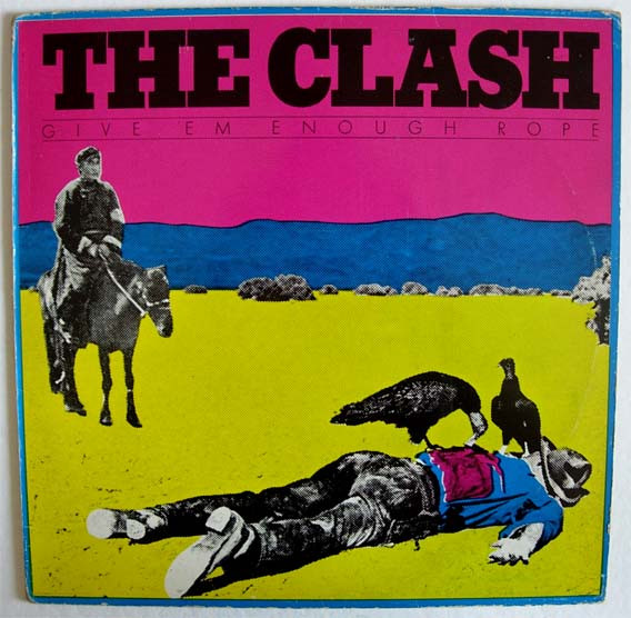 送料無料プロモ The Clash Give 'Em Enough Rope/1991国内盤/Epic ESCA 5267