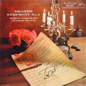 Brahms, Boston Symphony Orchestra, Charles Munch – Symphony No. 1 