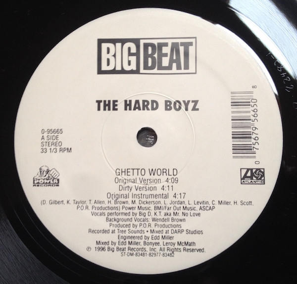 last ned album The Hard Boyz - Ghetto World