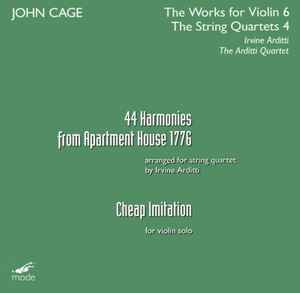 John Cage - 44 Harmonies From Apartment House 1776 / Cheap Imitation