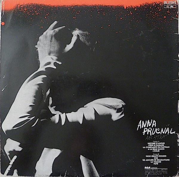 Album herunterladen Anna Prucnal - Avec Amour