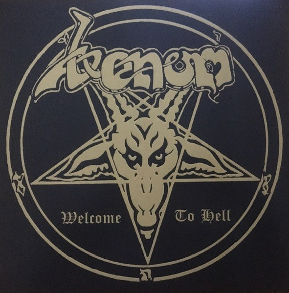 Venom – Welcome To Hell (2021, 40th Anniversary, Gold With Black 
