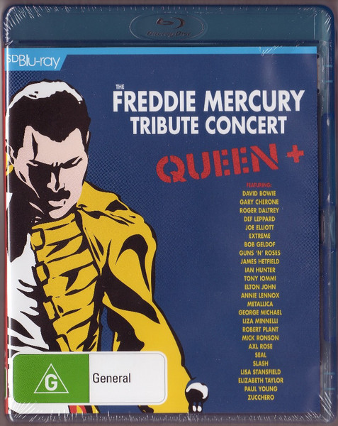 The Freddie Mercury Tribute Concert (2013, DTS-HD, Blu-ray