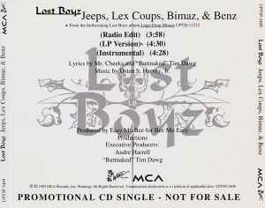 Lost Boyz - Jeeps, Lex Coups, Bimaz & Benz
