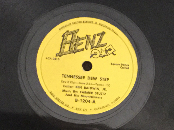 last ned album Farmer Stultz And His Mountaineers - Tennessee Dew Step