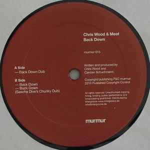 Chris Wood & Meat - Back Down album cover