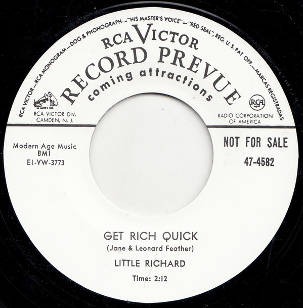 Album herunterladen Little Richard - Get Rich Quick Thinkin Bout My Mother