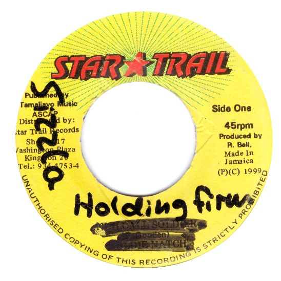 Sizzla – Holding Firm (1995, Vinyl) - Discogs