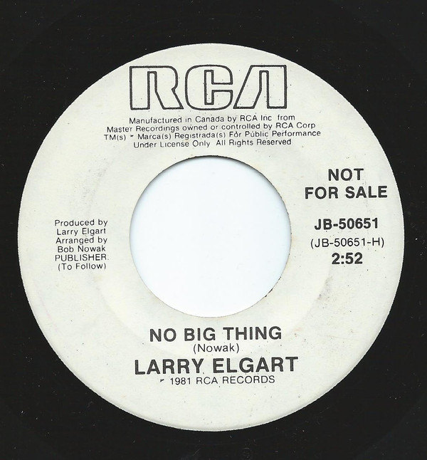 last ned album Larry Elgart - No Big Thing
