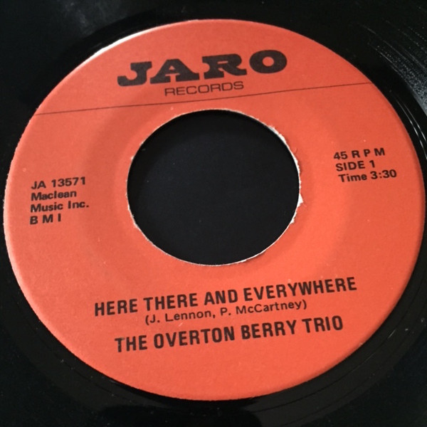 baixar álbum The Overton Berry Trio - Here There and Everywhere MB Blues