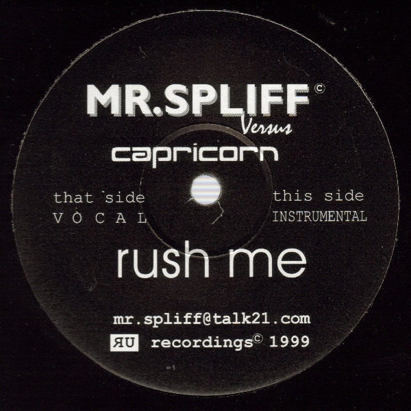 ladda ner album Mr Spliff Versus Capricorn - Rush Me