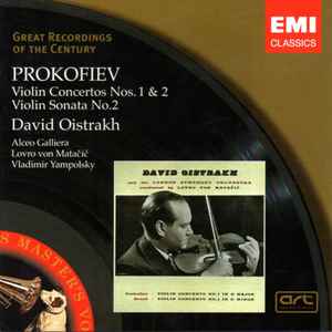 Sergei Prokofiev - Violin Concertos Nos.1 & 2 / Violin Sonata No.2 album cover